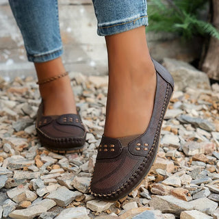 Women’s Perforated Comfort Slip On Loafers