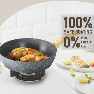 12-Piece Granite Coated Cookware