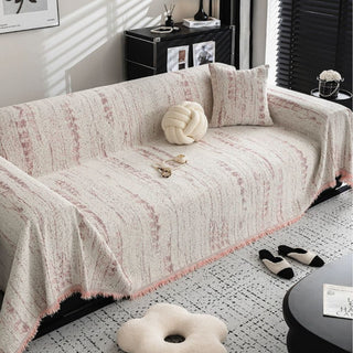 Almond Crest Sofa Cover Elegant Comfort for Your Living Space