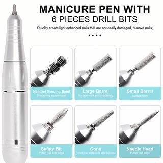 45,000RPM Rechargeable Electric Nail Drill