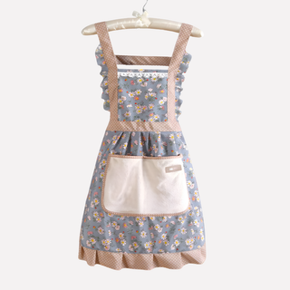 Floral Kitchen Apron