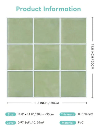 HomeDeco 3D Peel & Stick Wall Tiles