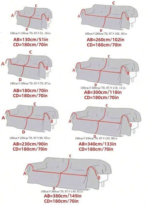 Bohemian Style Chenille Sofa Towel