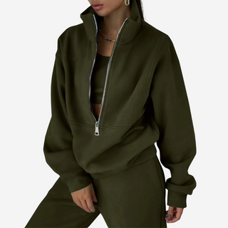Two-Piece Tracksuit Comfort and Style Perfectly Matched