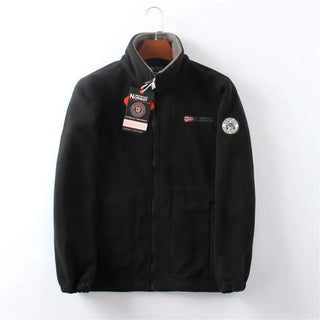 Wind Resistant Men's Fleece Jacket  Practical and Stylish