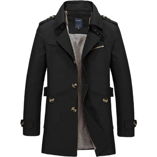 Classic Business Windbreaker for Men