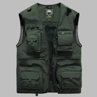 Multi‑Pocket Summer Vest