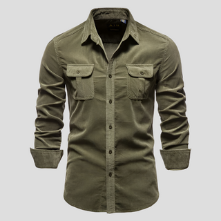 Corduroy Shirt for Men Timeless Texture Everyday Comfort