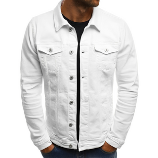 Men's Denim Summer Jacket – Lightweight Style for Warm-Weather Days
