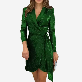 Stylish Blazer Dress for Women Chic Sophistication with a Glamorous Touch