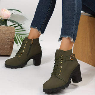 Women’s  Block Heel Ankle Boots