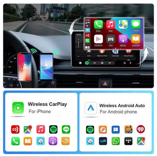 Plug-and-Play Wireless CarPlay & Android Auto Adapter