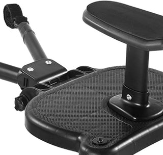 Easy-Swivel 2-Wheel Buggy Board with Seat for Strollers