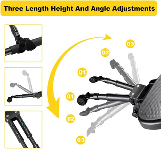 Easy-Swivel 2-Wheel Buggy Board with Seat for Strollers