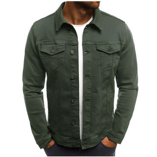 Men's Denim Summer Jacket – Lightweight Style for Warm-Weather Days