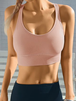 Wireless Sports Bra - Breathable & Shockproof Support