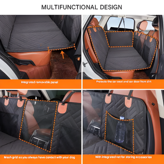 Dog Car Seat Extension with Hard Floor