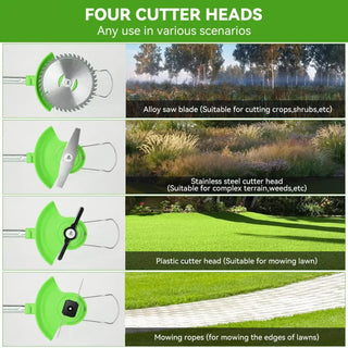 Adjustable 24V Cordless Grass Trimmer for Easy Lawn Care