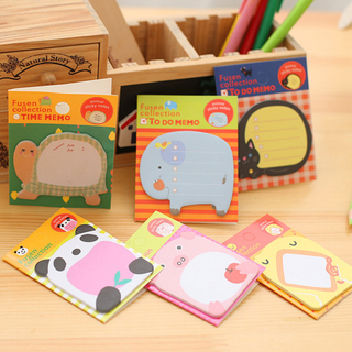 Cute Panda Cartoon Sticky Notes Memo Pad