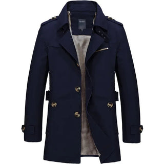 Classic Business Windbreaker for Men