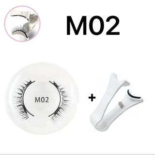Reusable Magnetic Eyelash & Tweezer Set