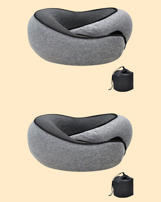 Ergonomic Memory Foam Travel Neck Pillows