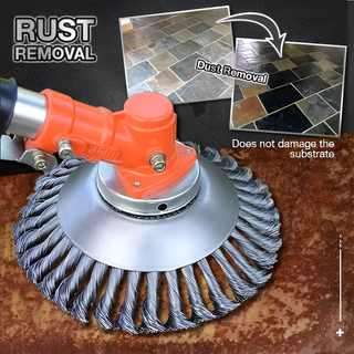 Carbon Steel Weed Brush and Trimmer ( Brush Only )