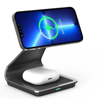 All-in-One Magnetic Wireless Charger for iPhone, Apple Watch & AirPods