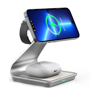 All-in-One Magnetic Wireless Charger for iPhone, Apple Watch & AirPods