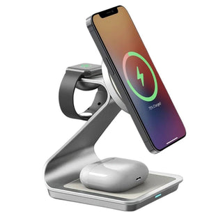 All-in-One Magnetic Wireless Charger for iPhone, Apple Watch & AirPods
