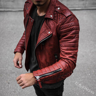 Douglas – Men's Leather Biker Jacket