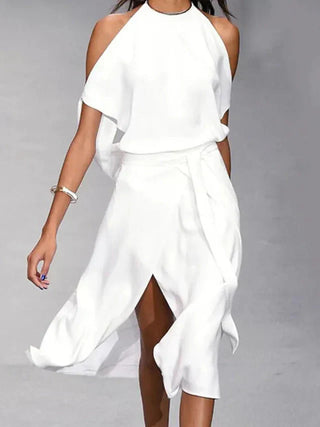 Draped Elegance Dress