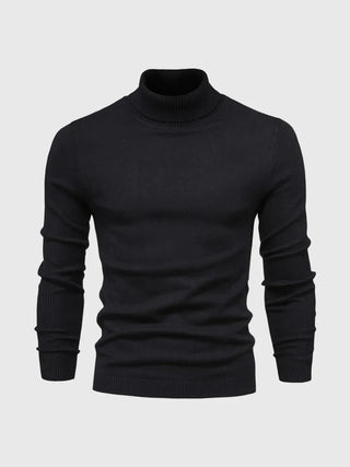 Men's Turtleneck Sweater – Washable and Versatile