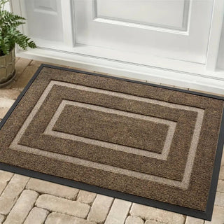 Durable Water-resistant All-Season Rubber Door Mat