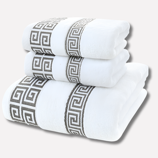 Casa Luxe Athena Cotton Towel Set (2-Piece)