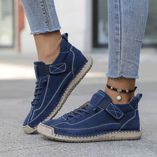 Women’s Casual Sneakers with Hook & Loop Closure