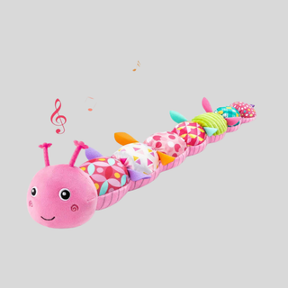 Caterpillar Plush Rattle