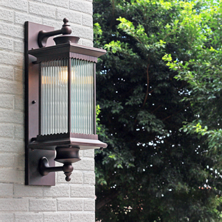 Vintage Black Outdoor Wall Lantern
