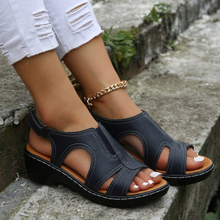 Comfortable Vegan Wedge Sandals for Women
