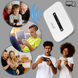 Portable Wi-Fi Router – On-the-Go Internet Access