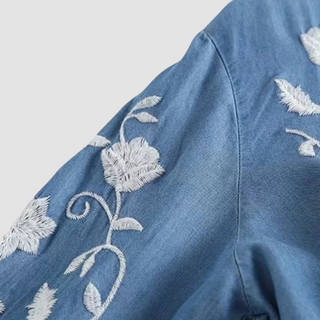 Bohemian Embroidered Women's Cardigan