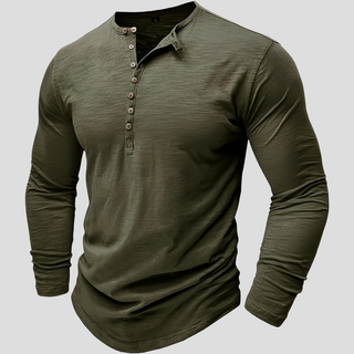 Loose Men's Cotton Shirt – Casual Everyday Style