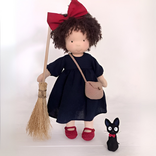 Handmade Waldorf Cuddly Doll