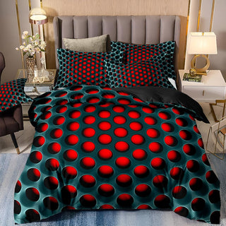 Cosmic Vortex 3-Piece Quilt Cover Set