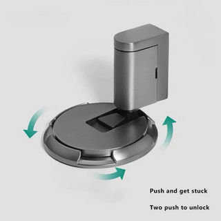 No Drill Magnetic Door Stopper Floor Mount
