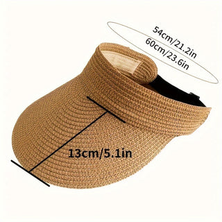 Foldable Sun Visor with Wide Brim