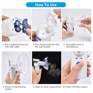 Portable nebulizer device