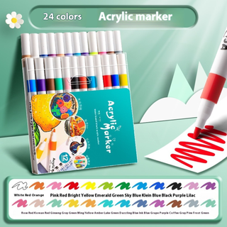 True Color Acrylic Marker Pen Color Painting