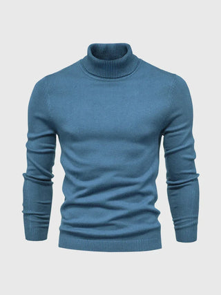 Men's Turtleneck Sweater – Washable and Versatile