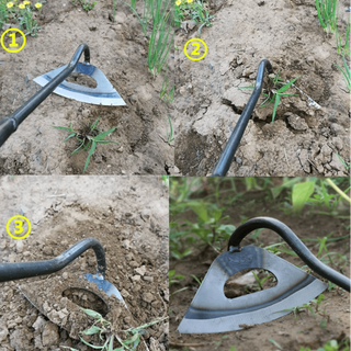 All Steel Hollow Hoe For Gardening